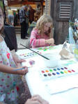 Fundraising fun at the Santa Cruz Mountains Art Center, Ben Lomond, California