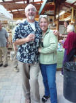 Fundraising fun at the Santa Cruz Mountains Art Center, Ben Lomond, California
