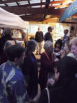 Fundraising fun at the Santa Cruz Mountains Art Center, Ben Lomond, California